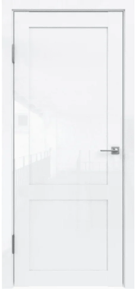 Межкомнатная дверь ДГ Виолла Белый глянец